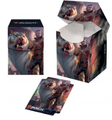 Ultra Pro - Ikoria: Lair of Behemoths PRO 100+ Deck Box - Lukka, Coppercoat Outcast